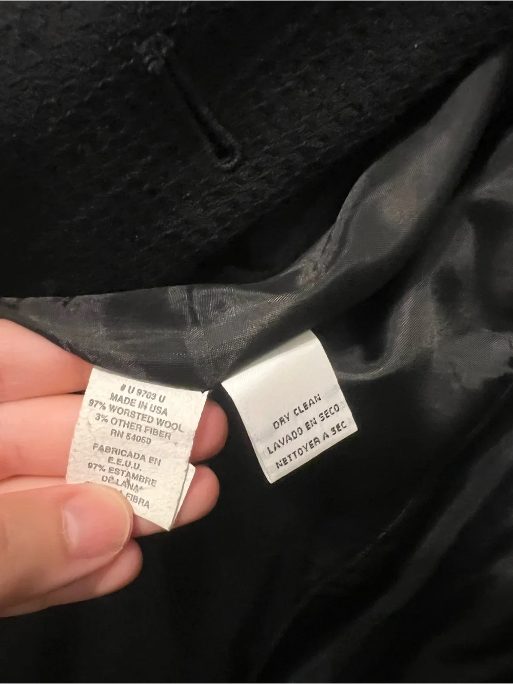 Authentic vintage Christian Dior Wool Blazer